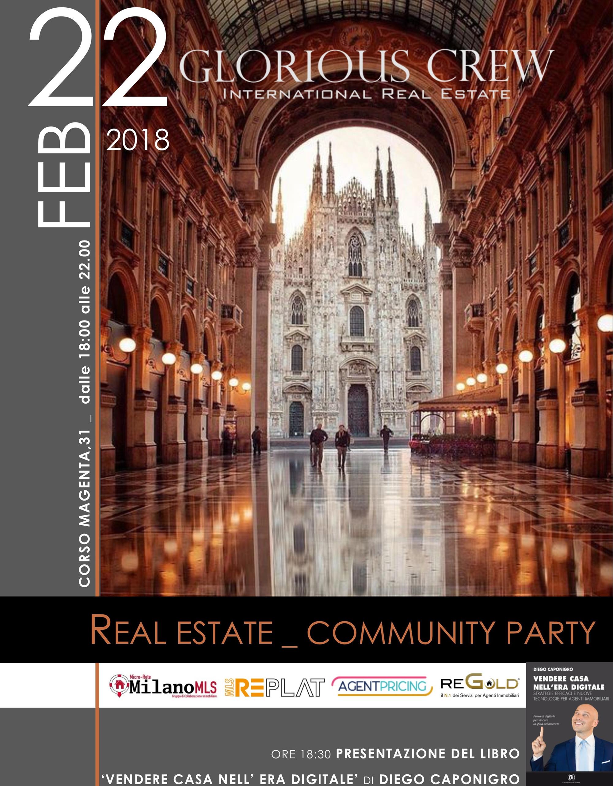 Real Estate Community Party